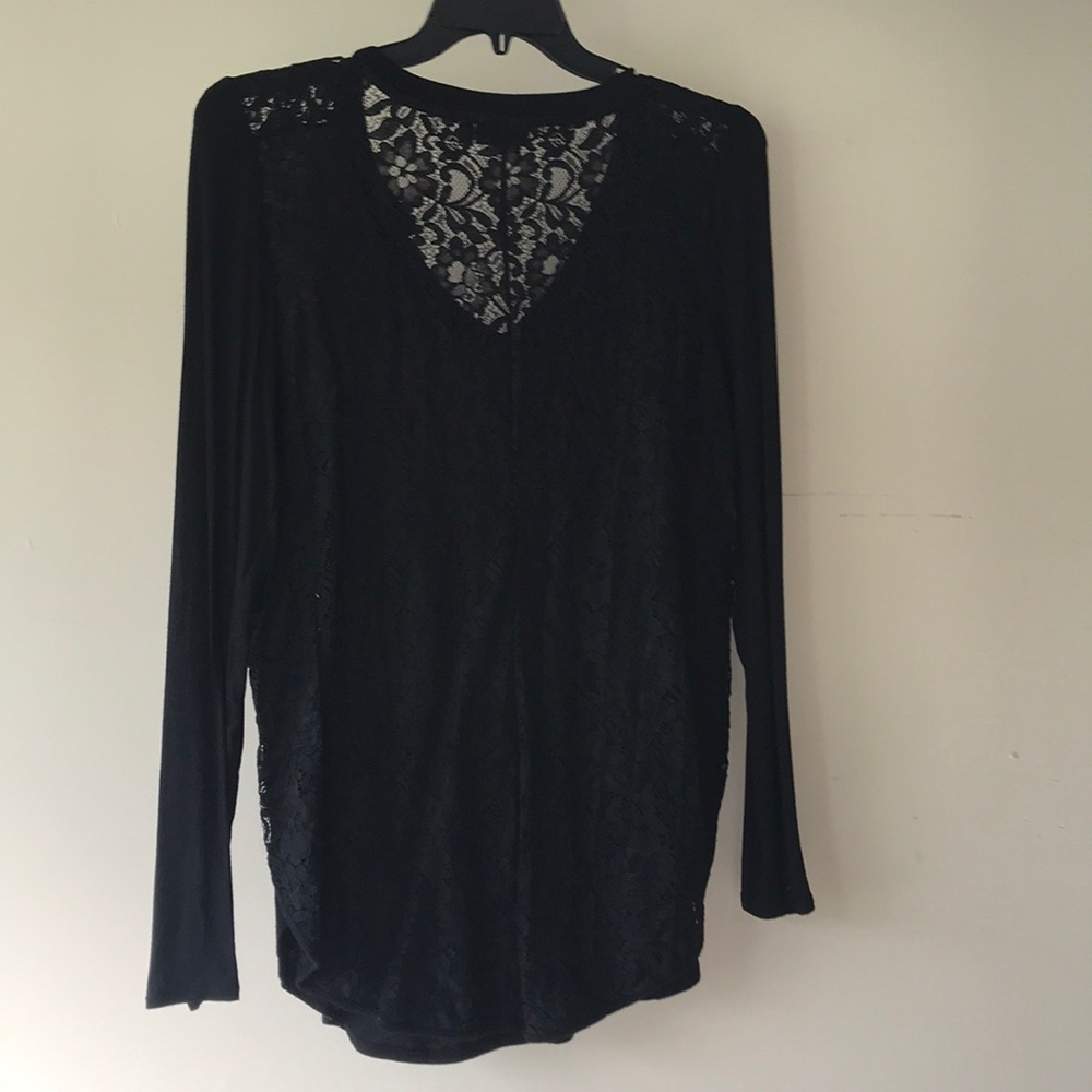 Lace Back Top - Picture 2 of 4